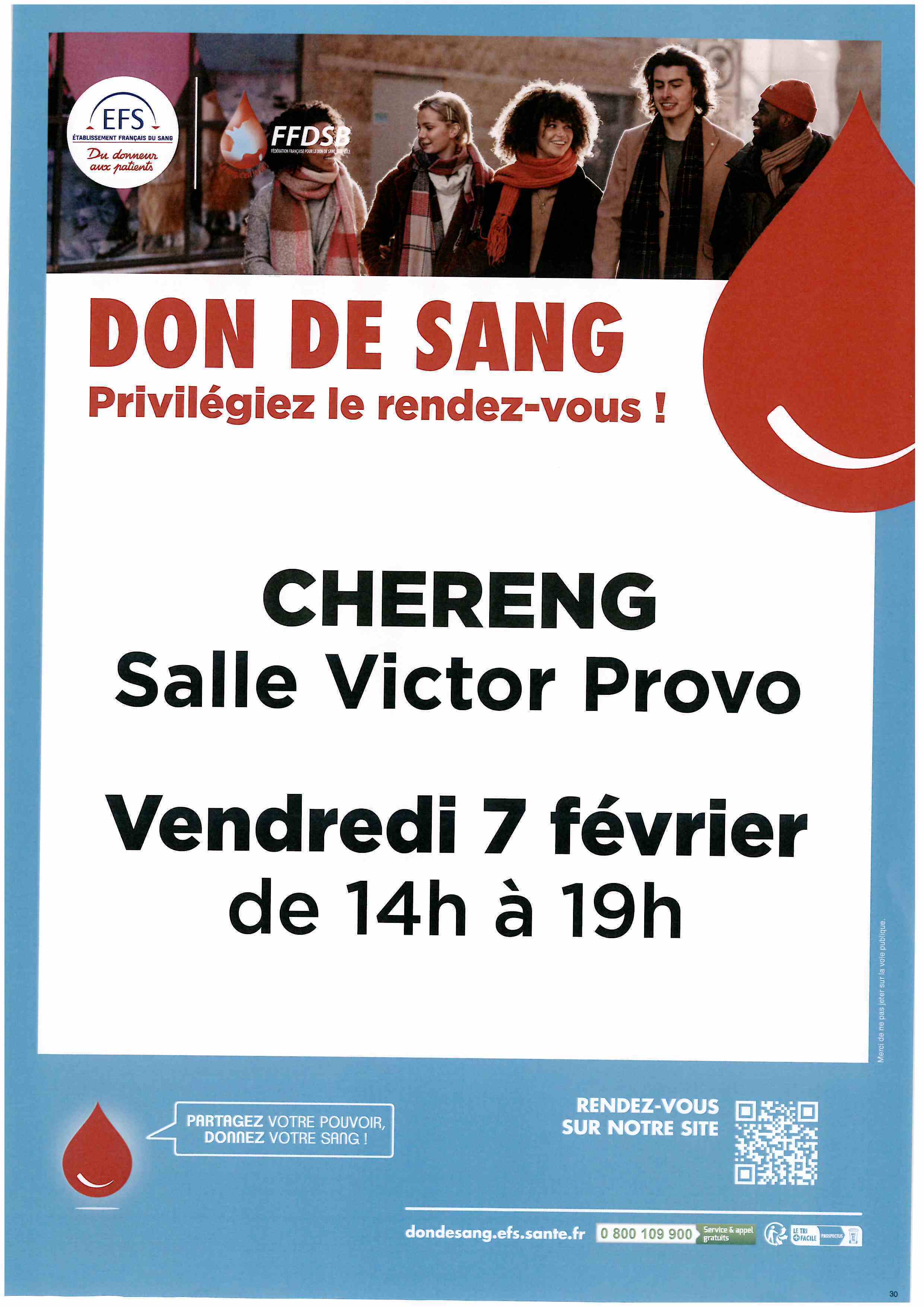 affiche don du sang 07/02/2025