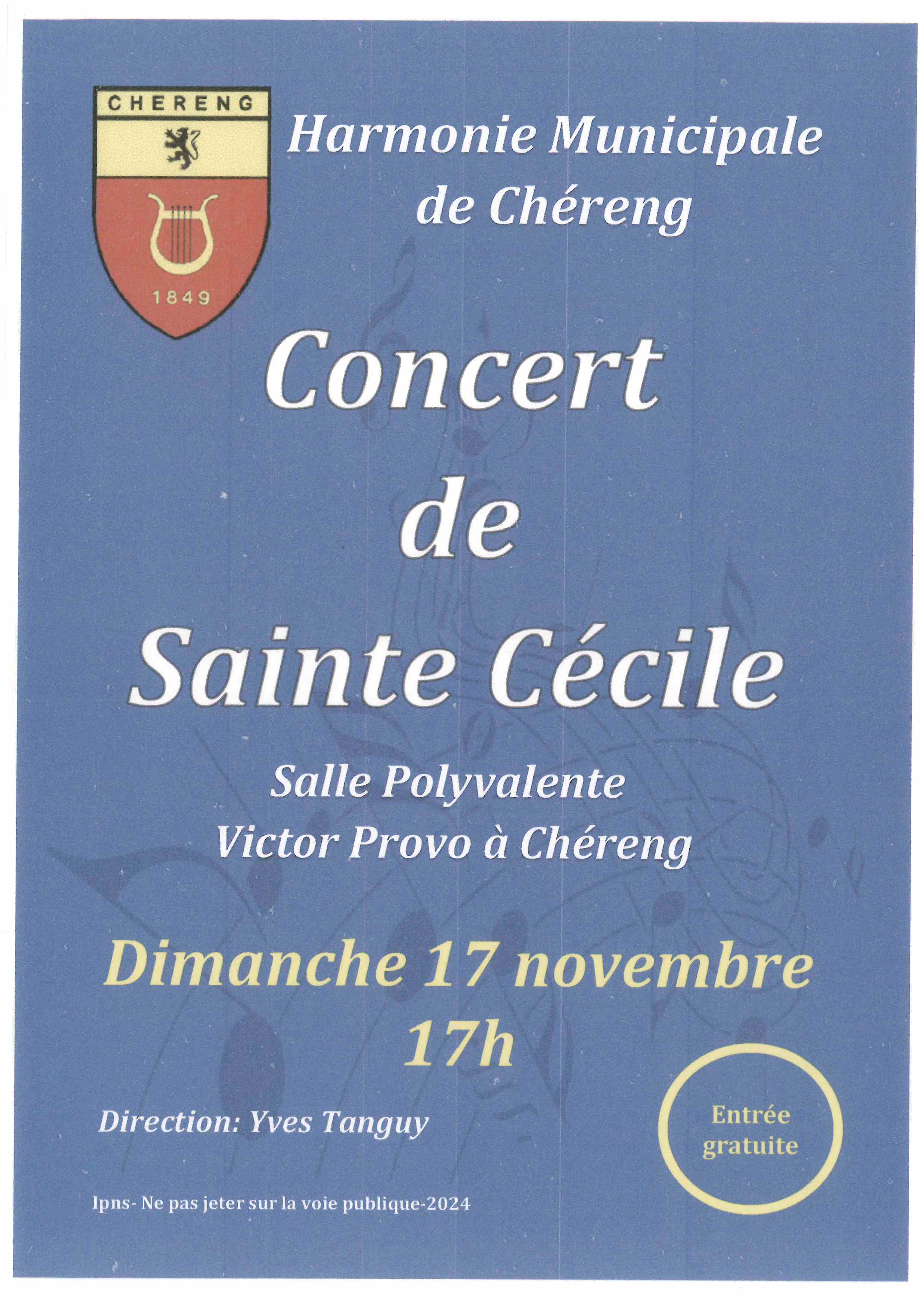 harmonie concert ste cécile 2024